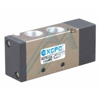 Pneumatic valve 1 pilot 5/2 1/4" 4a310-08