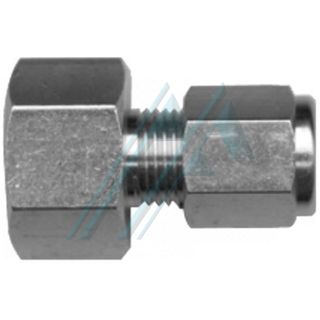 Nickel-plated brass bicone fitting (BCF Series - female)
