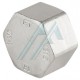 Plugue fêmea 3/4" em aço inox 316