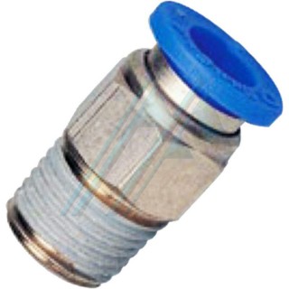 Straight fitting ø 15 1/2" pc1504