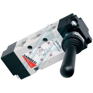 Vanne pneumatique pour air comprim&eacute; 5 voies 3 positions
