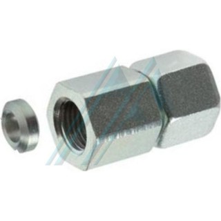 Racor conector manómetro tubo ø 12l - 1/4" bsp