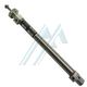 Double acting pneumatic cylinder with magnetic detection Ø 10 stroke 80