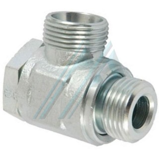 Racor 90º banjo métrico Ø 6 M10X100