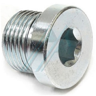 Tapón macho métrico tipo allen rosca macho M-12X150