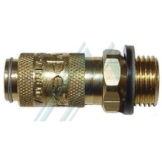 Enchufe r&aacute;pido rosca hembra 1/4" 