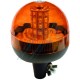 Rotativo ambar tubo 12-24V led 3 funciones