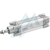 Cilindro neumático doble efecto Ø 63 mm pistón y carrera 50 mm