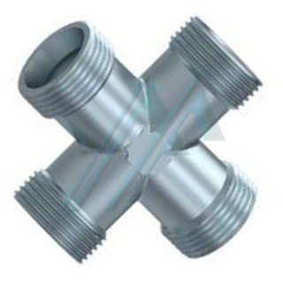 Unión tubo en cruz Ø 22L completo
