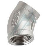 Codo 45º H-H 3/4" INOX 316
