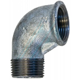 Codo galvanizado 90º M-H 3/4" 