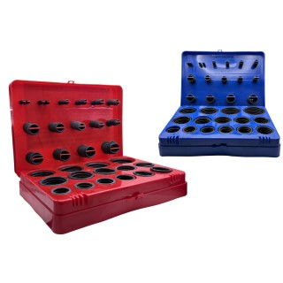 Pack 2x1 Maletines de Juntas T&oacute;ricas NBR &ndash; M&eacute;trica + Pulgadas | 764 Piezas Totales | 60 Tama&ntilde;os