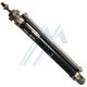Double acting pneumatic cylinder with magnetic detection Ø 16 stroke 80