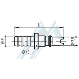 Quick coupler ACD-25 coupling