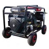 Autonomous petrol pressure washers WITH electric start and battery