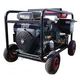 Autonomous petrol pressure washers WITH electric start and battery