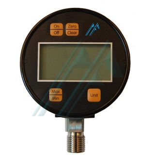 CL 0,2 Ø 70 1/4 "vertikales digitales Manometer 0-480 Bar