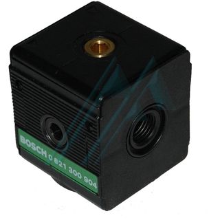 V&aacute;lvula de reten&ccedil;&atilde;o pneum&aacute;tica com bloco manifold BOSCH 0821300904