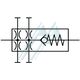 Check valve with manifold block BOSCH 0821300914