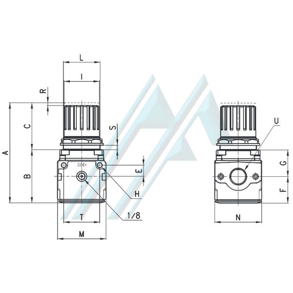 Regulador de pressão MC