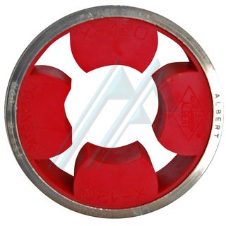 Krone und ring f&uuml;r die montage au&szlig;en v. rot x120 Albert