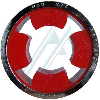 Corona y anillo de montaje exterior v. rojo x75 Albert