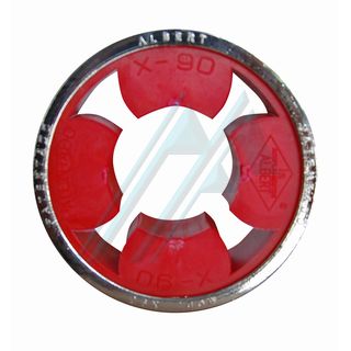 Crown and mounting ring exterior v. red x90 Albert