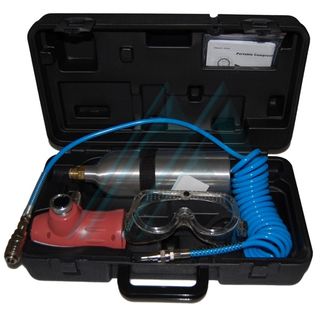 Autonomous portable compressed air equipment