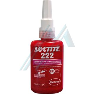 Loctite 222 verrouillage threads 50 ml
