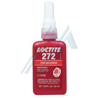 Loctite 272 fissaggio fili ad alta resistenza, 50 gr di