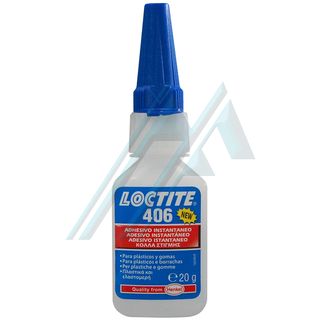 Loctite 406 adesivo instantâneo cianonacrilato 20 gr