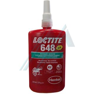 Loctite 648 dispositif de retenue, la haute résistance mécanique et thermique de 250 ml