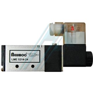 Solenoid valve Neumoc 5/2-1/4" 24 V DC