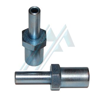 Cable brake dowel smooth Ø 8 adapter
