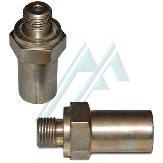 Racor freno macho M.10X1 A/plano