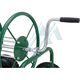 Wheelbarrow metal with winder for hose 80 m
