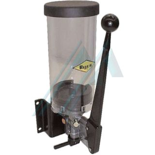 Manual pump for oil and grease 
