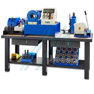 Workbench for hoses up to 1" 1/4