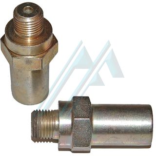 Raccordo freno maschio M.10X1 A/flat L-9 C-4,5