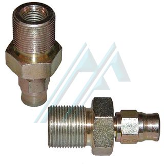 Conector f&ecirc;mea JIC reto