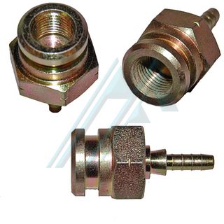 Connettore femmina M-10X100 teflon-3