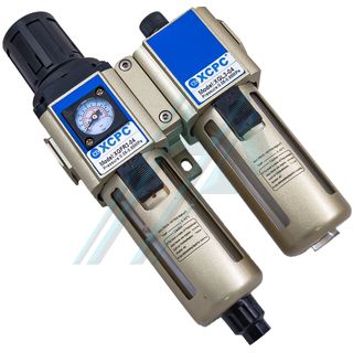 Filtration equipment F + R + L 1/2 "with pressure gauge XGWL3-04