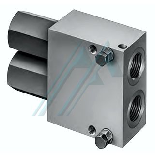 Válvula de frenado Hawe LHK 33 G 21 con desbloqueo hidráulico