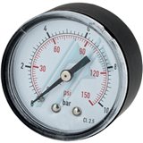 Pressure gauge Ø 53 0-6 Kg rear thread 1/4 "
