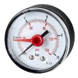 Pressure gauge Ø 53 0-16 Kg rear thread 1/4 "