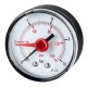Manómetro Ø 53 de 0-16 Kg rosca posterior 1/4" con indicador rojo