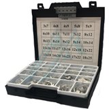 Metrisches Aluminium-Unterlegscheibengehäuse
