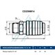 Quick coupling CD 25N M 1/4 "coupling