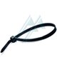 3.6 x 140 mm black serrated nylon cable tie.