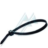 4.8 x 370 white serrated nylon cable tie